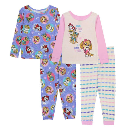 Paw Patrol Good Pups, Good Vibes 4 - Piece Pajama Set - Paramount Shop