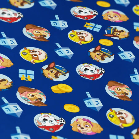 Paw Patrol Hanukkah Wrapping Paper - Paramount Shop