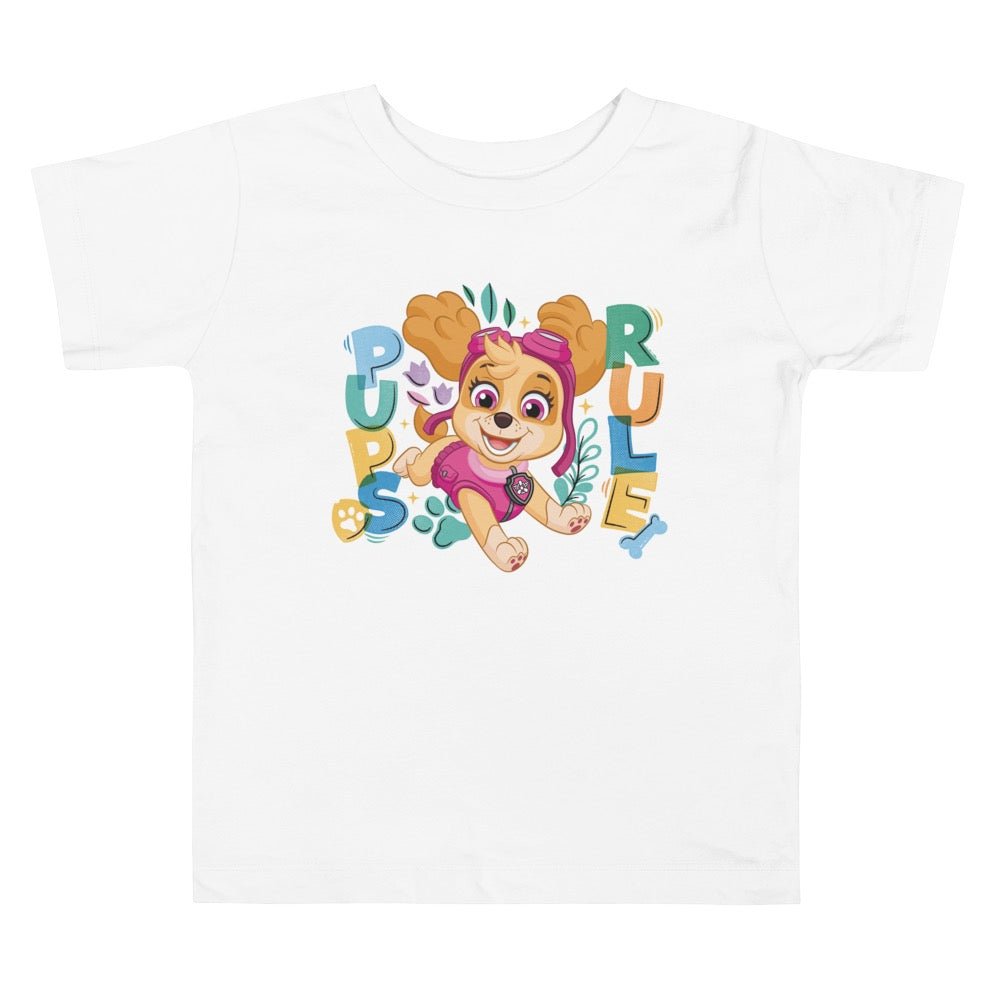 PAW Patrol Personalized Toddler Short Sleeve T - Shirt - Paramount Shop