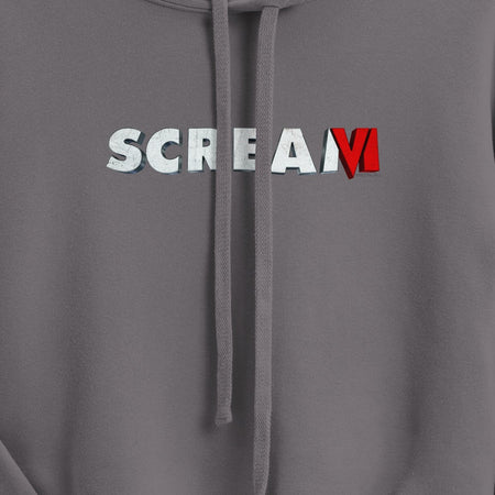 Scream VI Logo Women's Cropped Hooded Sweatshirt - Paramount Shop