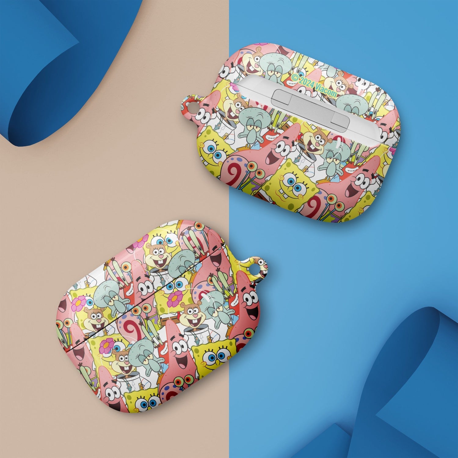 Spongebob Blocks Earbud Case - Paramount Shop