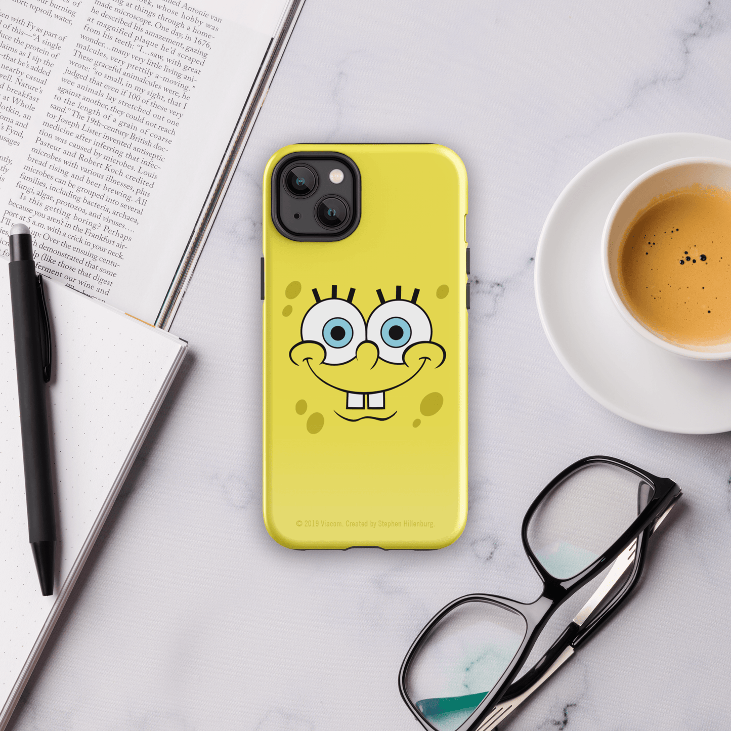 SpongeBob SquarePants Happy Face Tough Phone Case - iPhone - Paramount Shop