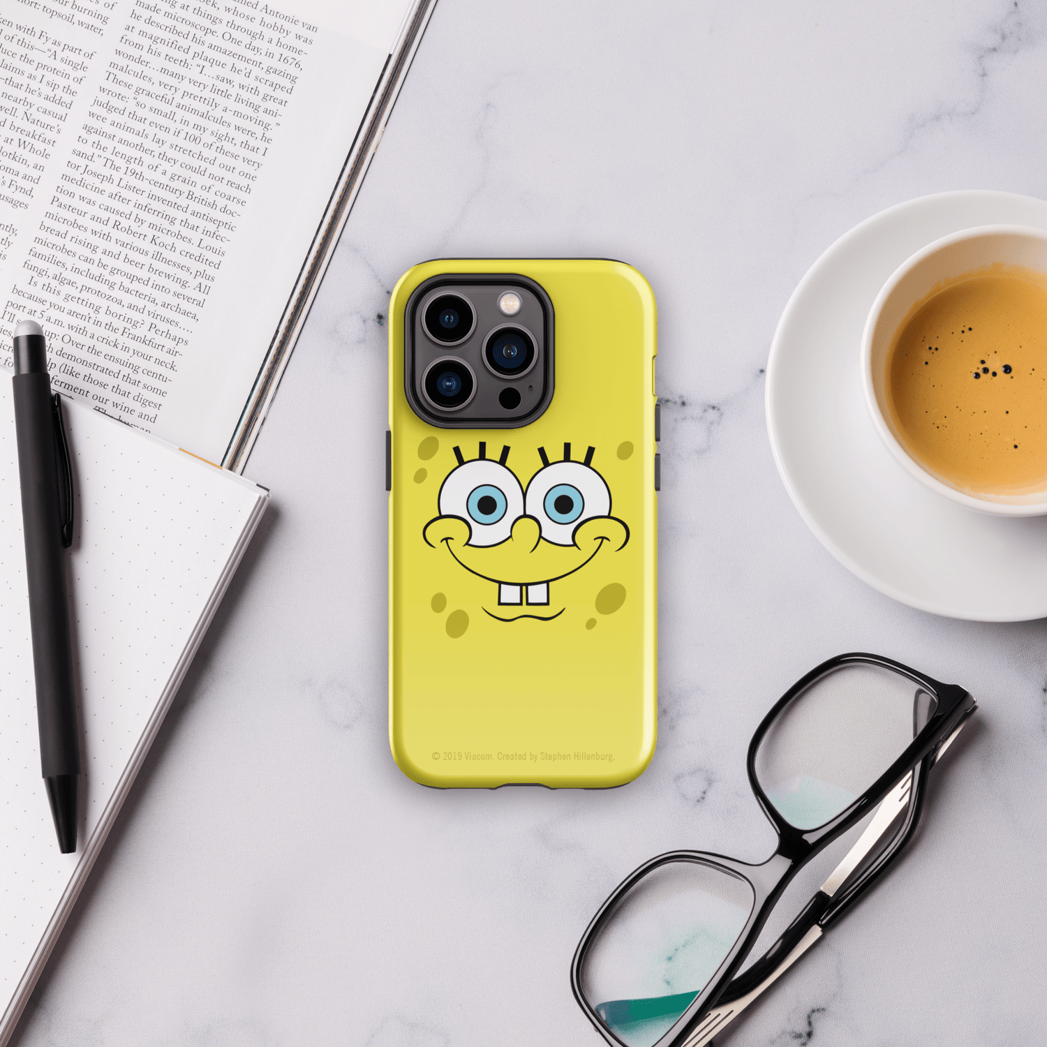 SpongeBob SquarePants Happy Face Tough Phone Case - iPhone - Paramount Shop