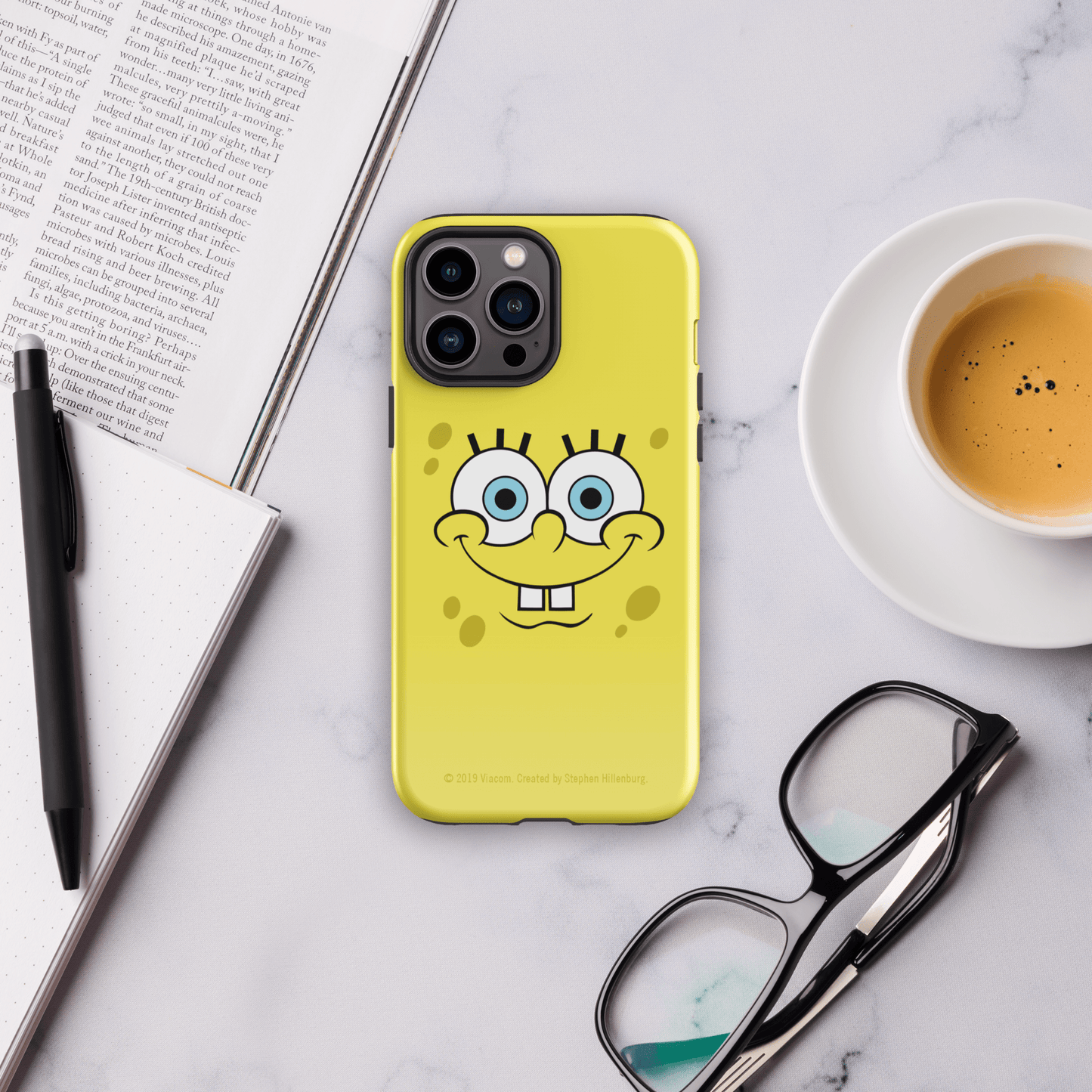 SpongeBob SquarePants Happy Face Tough Phone Case - iPhone - Paramount Shop