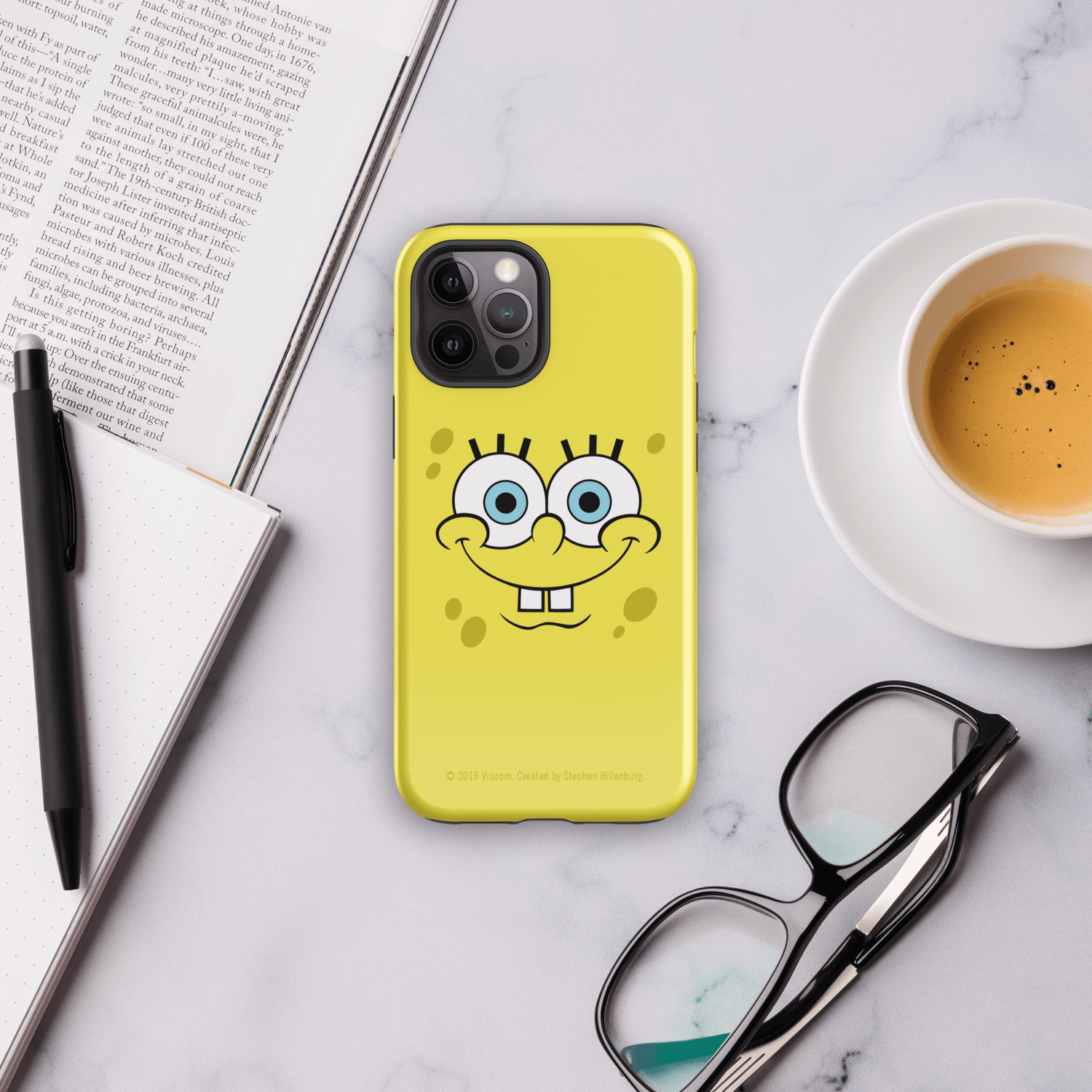 SpongeBob SquarePants Happy Face Tough Phone Case - iPhone - Paramount Shop