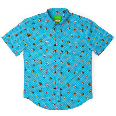 SpongeBob SquarePants Order Up RSVLTS Short Sleeve Shirt - Paramount Shop