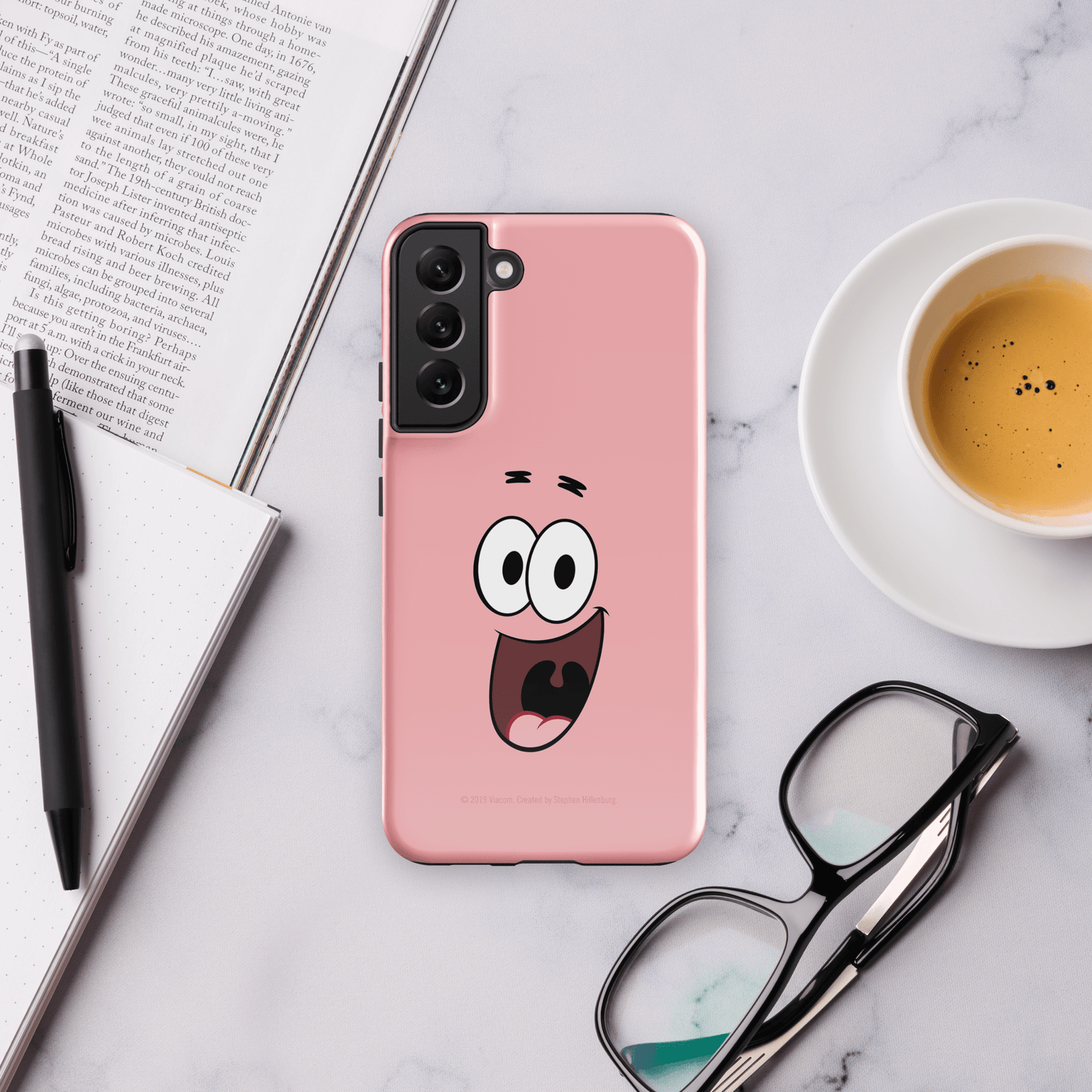 SpongeBob SquarePants Patrick Big Face Tough Phone Case - Samsung - Paramount Shop