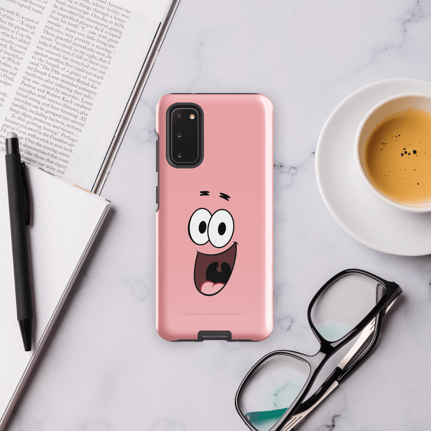 SpongeBob SquarePants Patrick Big Face Tough Phone Case - Samsung - Paramount Shop