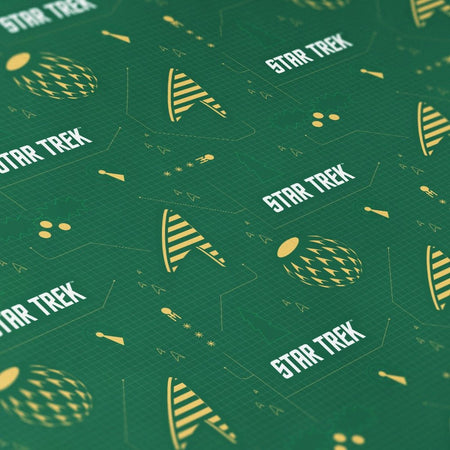 Star Trek Delta Holiday Wrapping Paper - Paramount Shop