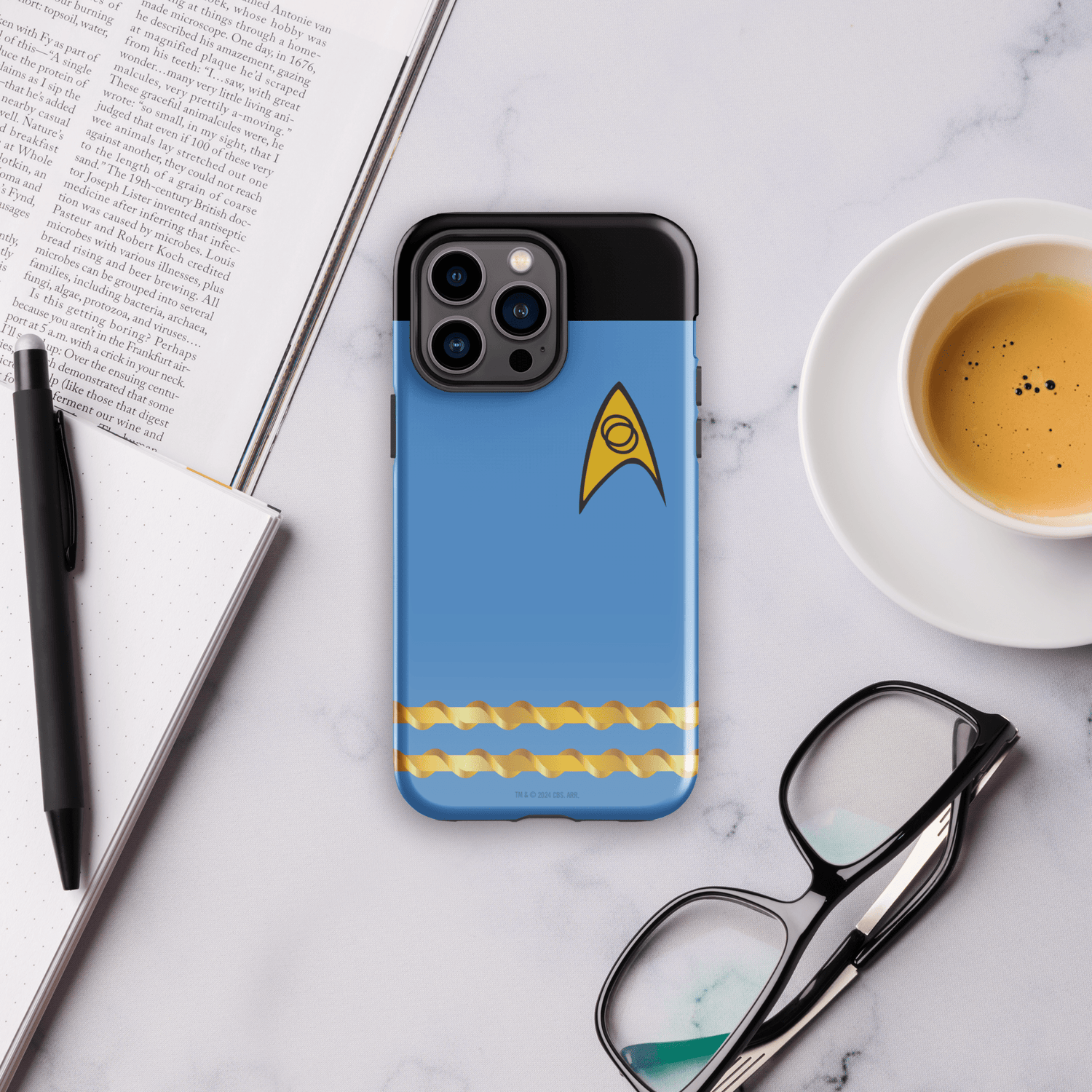 Star Trek: The Original Series Science Uniform Tough Phone Case - iPhone - Paramount Shop