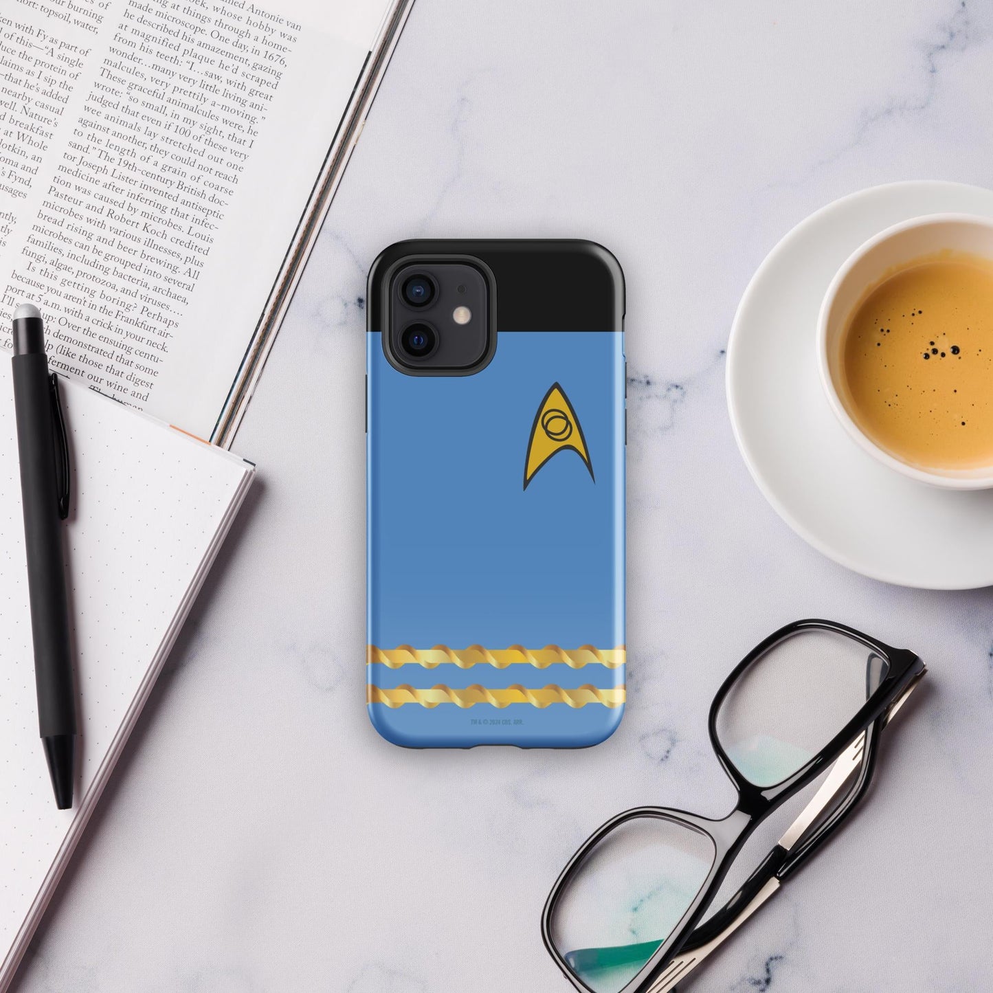 Star Trek: The Original Series Science Uniform Tough Phone Case - iPhone - Paramount Shop