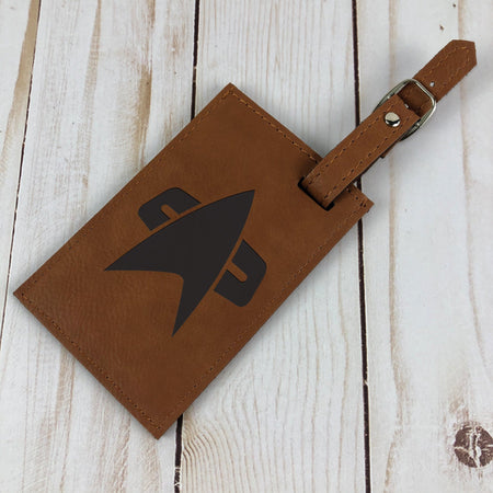 Star Trek: Voyager Leather Luggage Tag - Paramount Shop