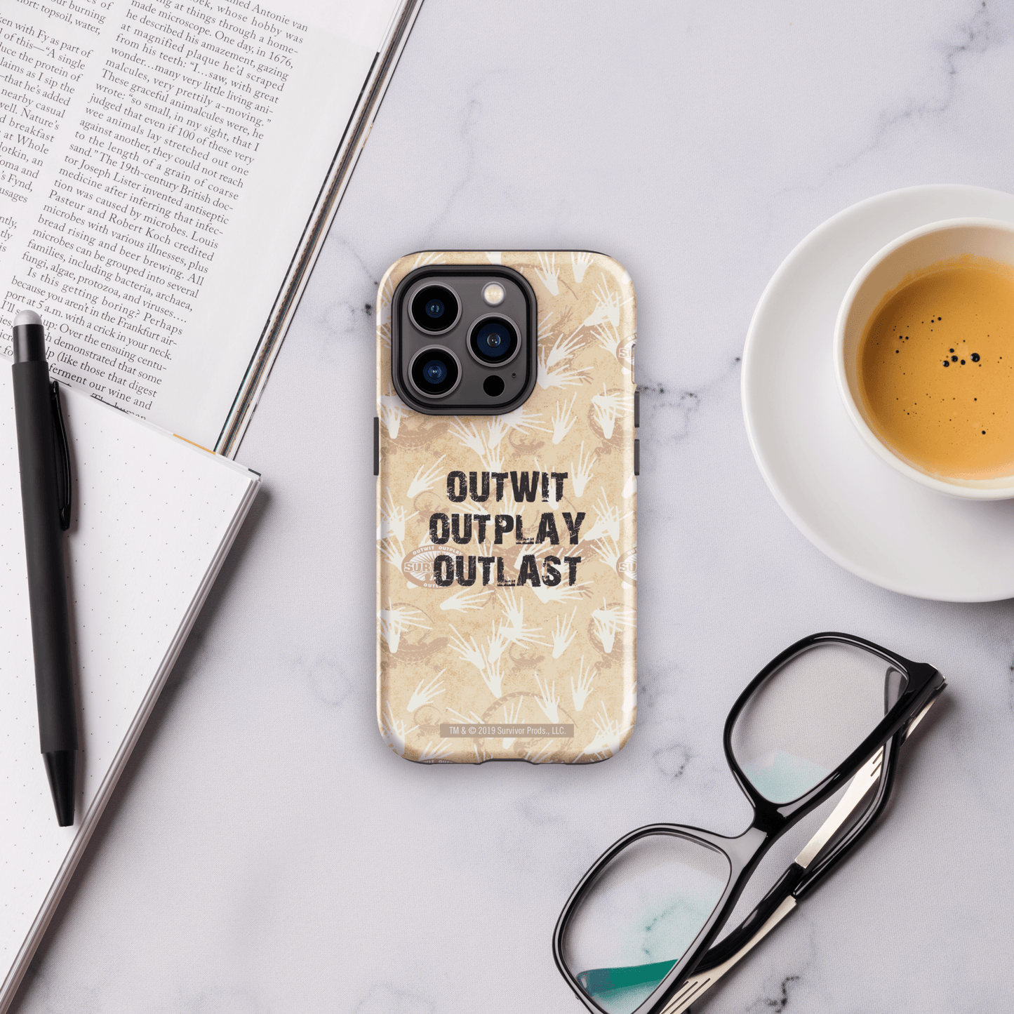 Survivor Outwit, Outplay, Outlast Tough Phone Case - iPhone - Paramount Shop