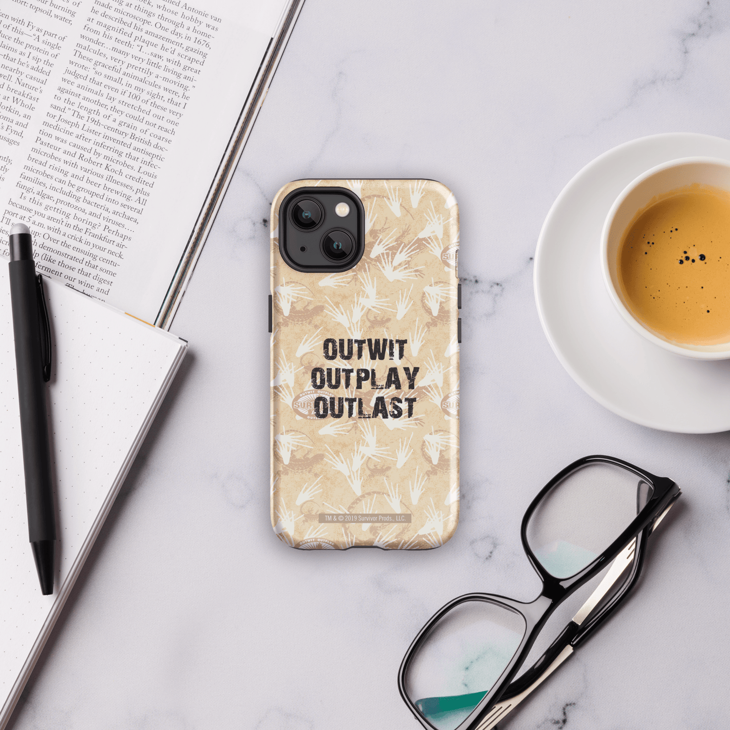 Survivor Outwit, Outplay, Outlast Tough Phone Case - iPhone - Paramount Shop