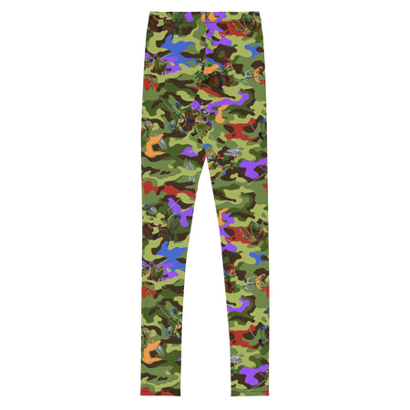 Teenage Mutant Ninja Turtles: Mutant Mayhem Camo Youth Leggings - Paramount Shop