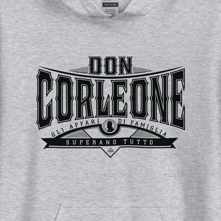 The Godfather Don Corleone Hooded Sweatshirt - Paramount Shop