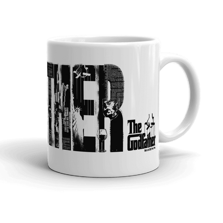 The Godfather Graphic White Mug - Paramount Shop