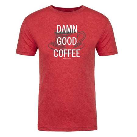 Twin Peaks Damn Good Coffee Cup Men's Tri - Blend T - Shirt - Paramount Shop