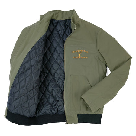 Yellowstone Dutton Ranch Olive Jacket - Paramount Shop