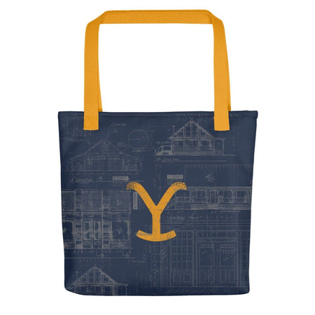 Yellowstone Historic Blueprint Tote - Paramount Shop