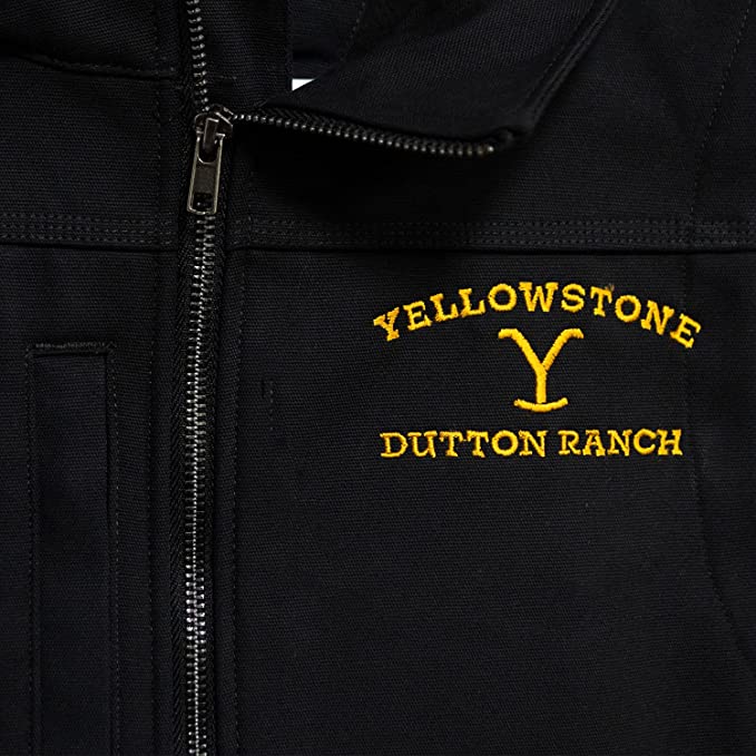 Yellowstone Logo As Seen On Canvas Vest - Paramount Shop