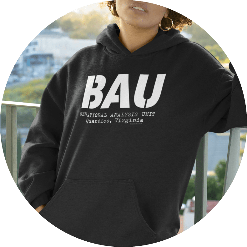 Criminal Minds BAU Hooded Sweatshirt