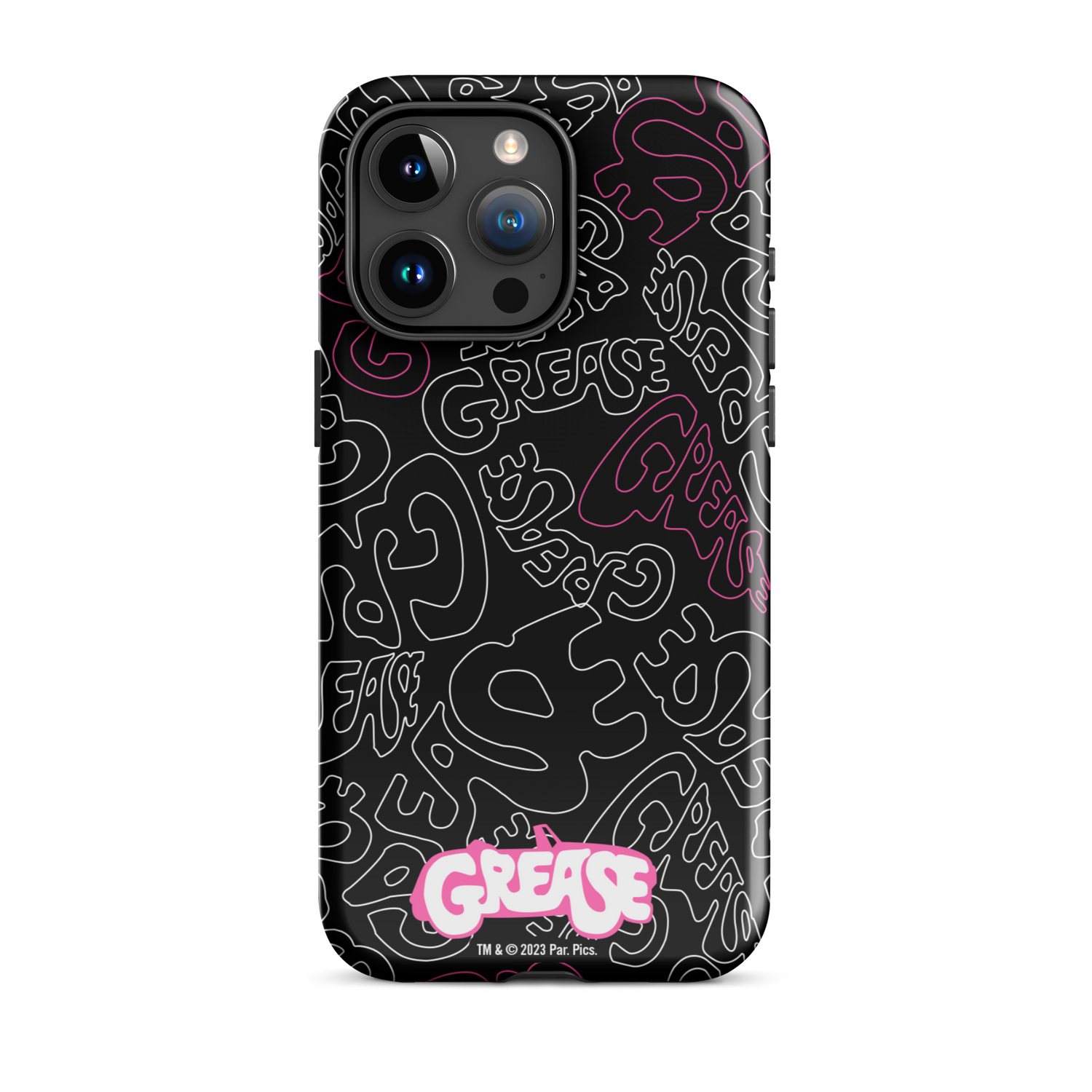 Grease Pattern Tough Phone Case - iPhone - Paramount Shop