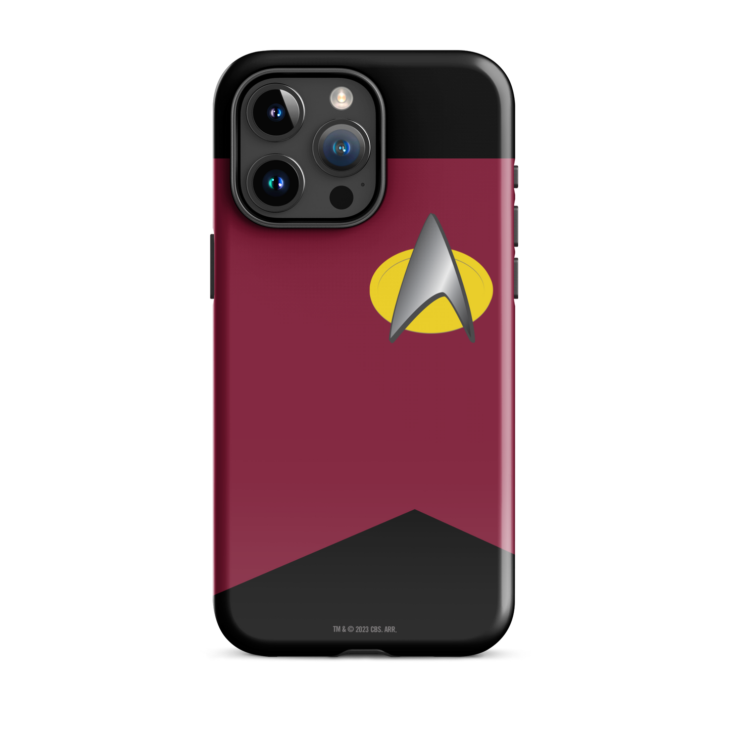 Star Trek: The Next Generation Command Uniform Tough Phone Case - iPhone - Paramount Shop