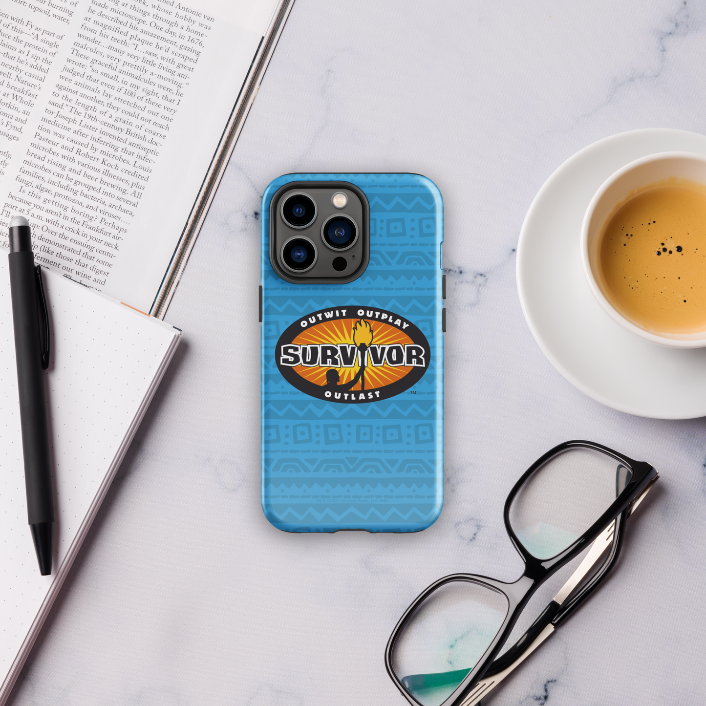 Survivor Logo Funda resistente para iPhone