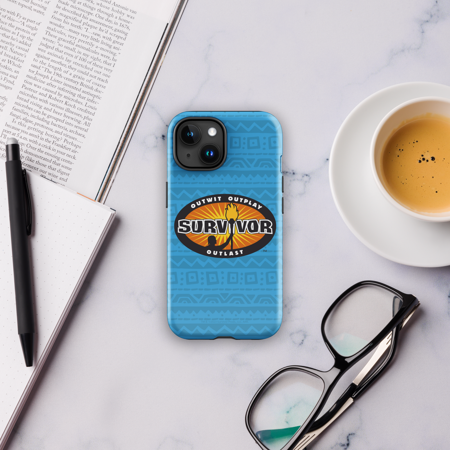 Survivor Logo Funda resistente para iPhone