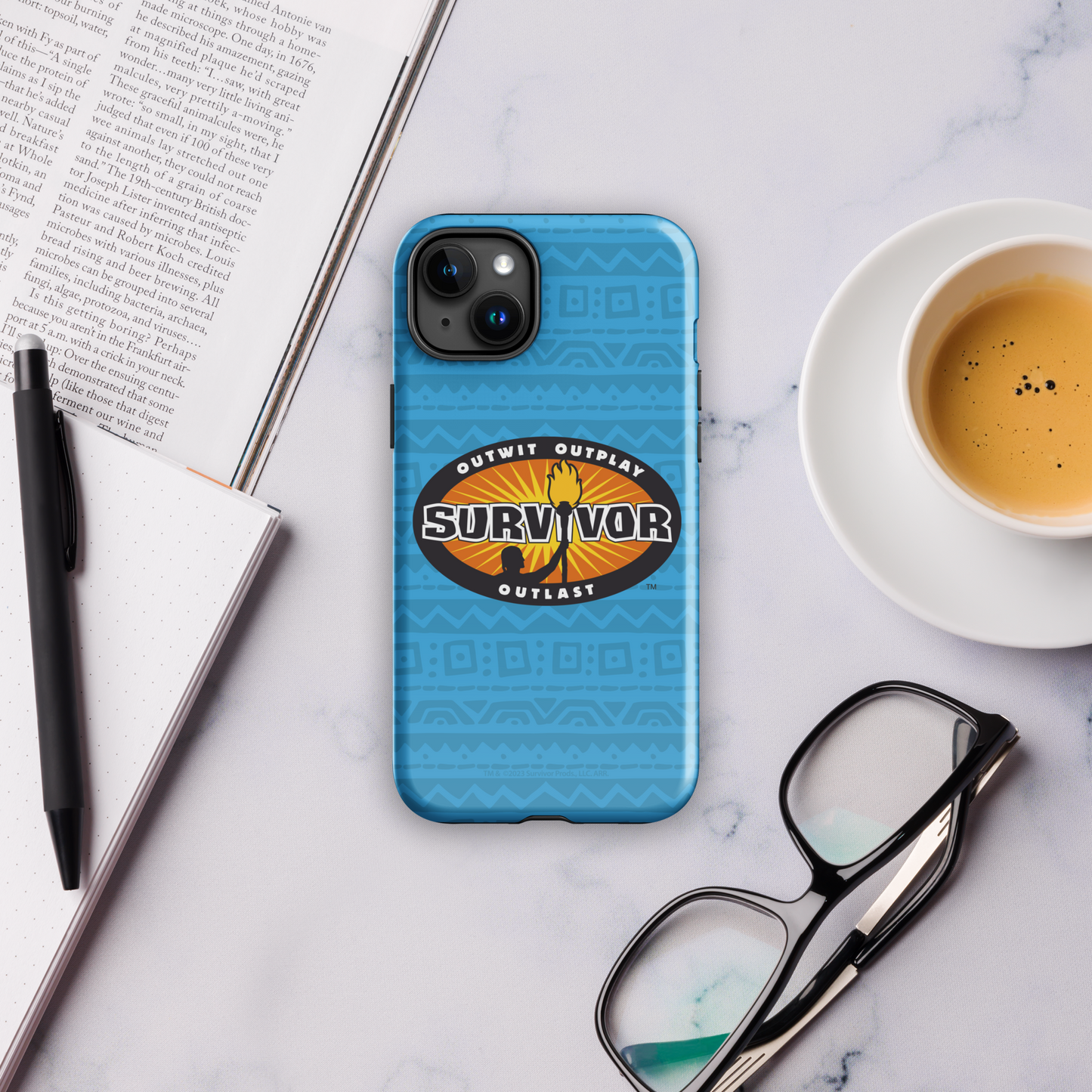 Survivor Logo Funda resistente para iPhone