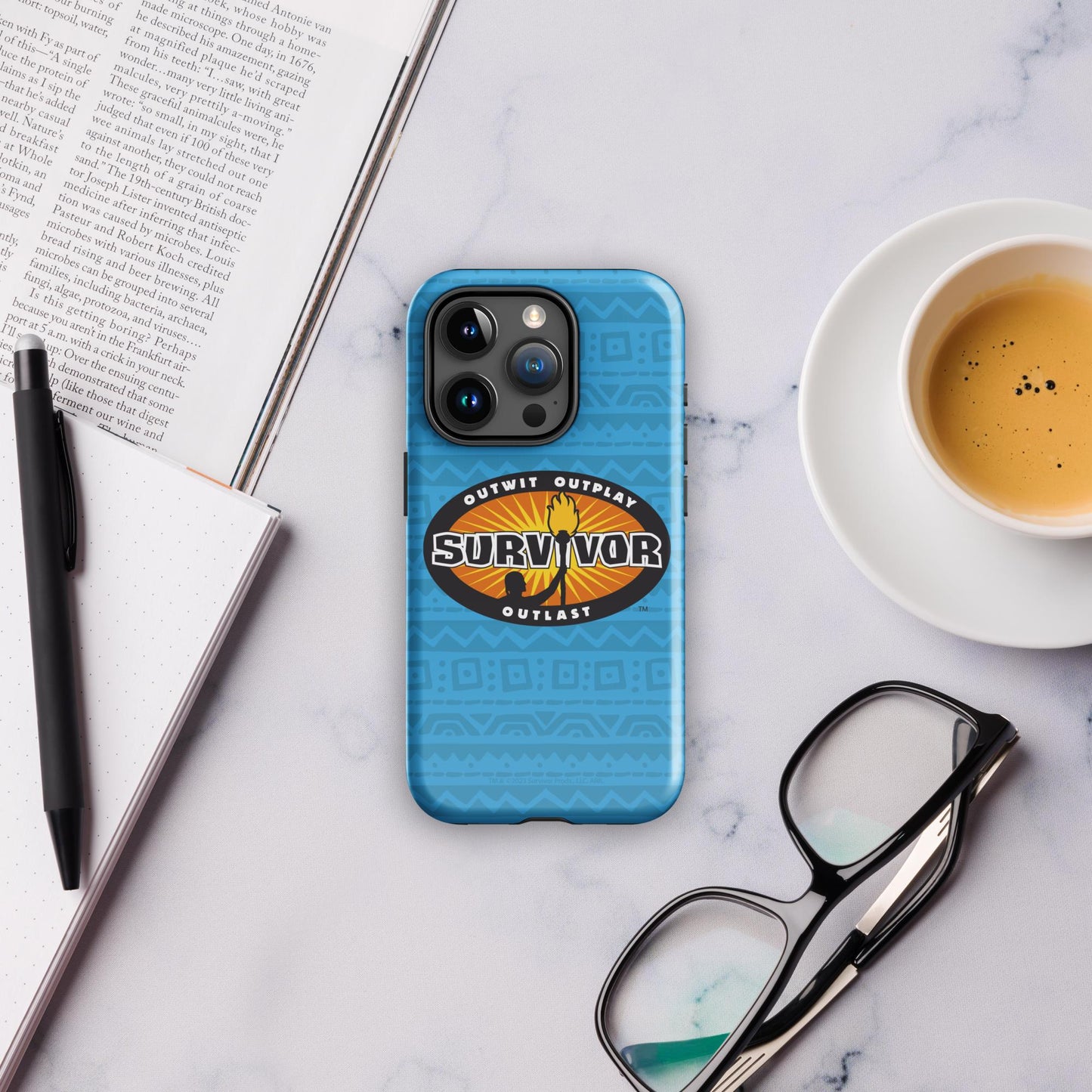 Survivor Logo Funda resistente para iPhone