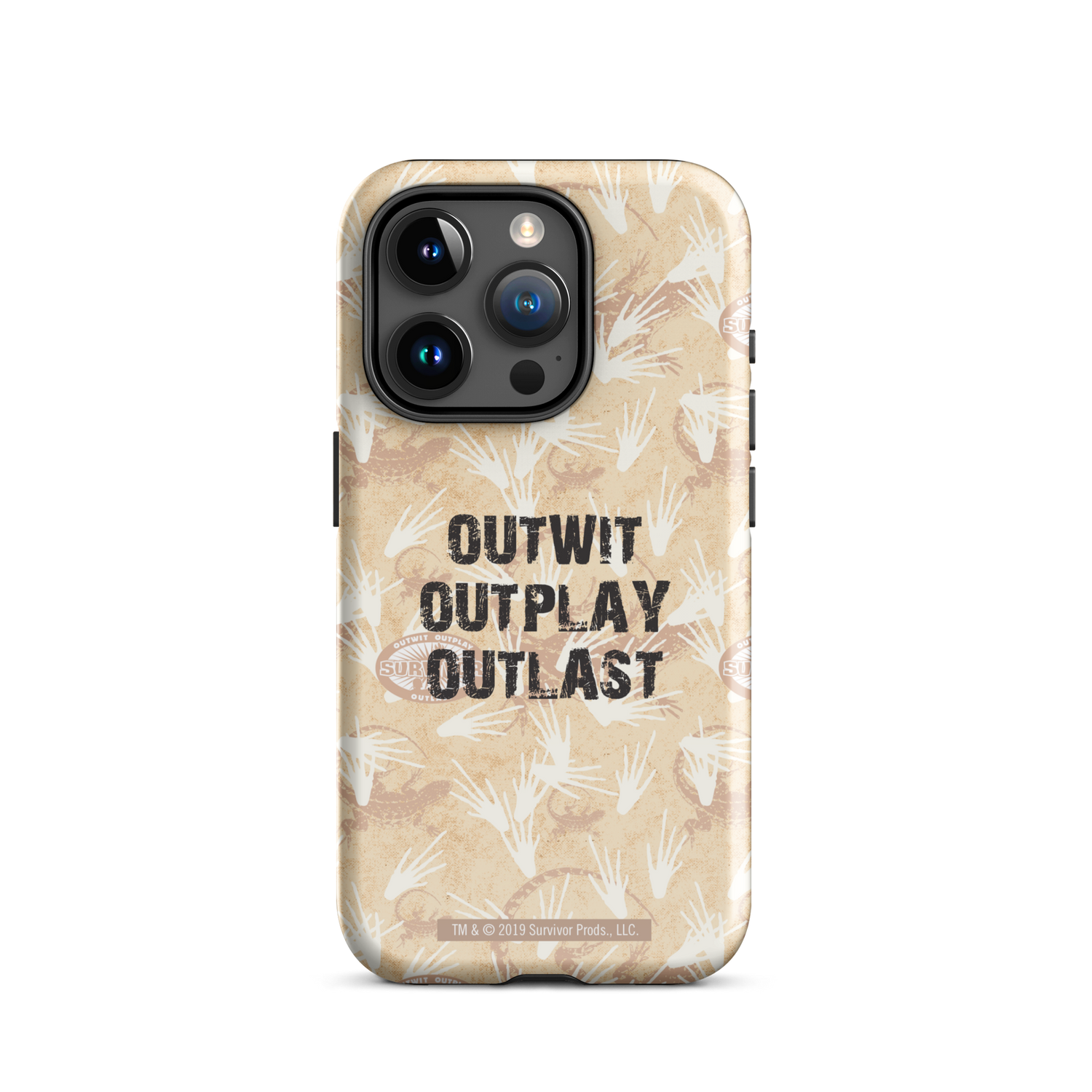 Survivor Outwit, Outplay, Outlast Tough Phone Case - iPhone - Paramount Shop