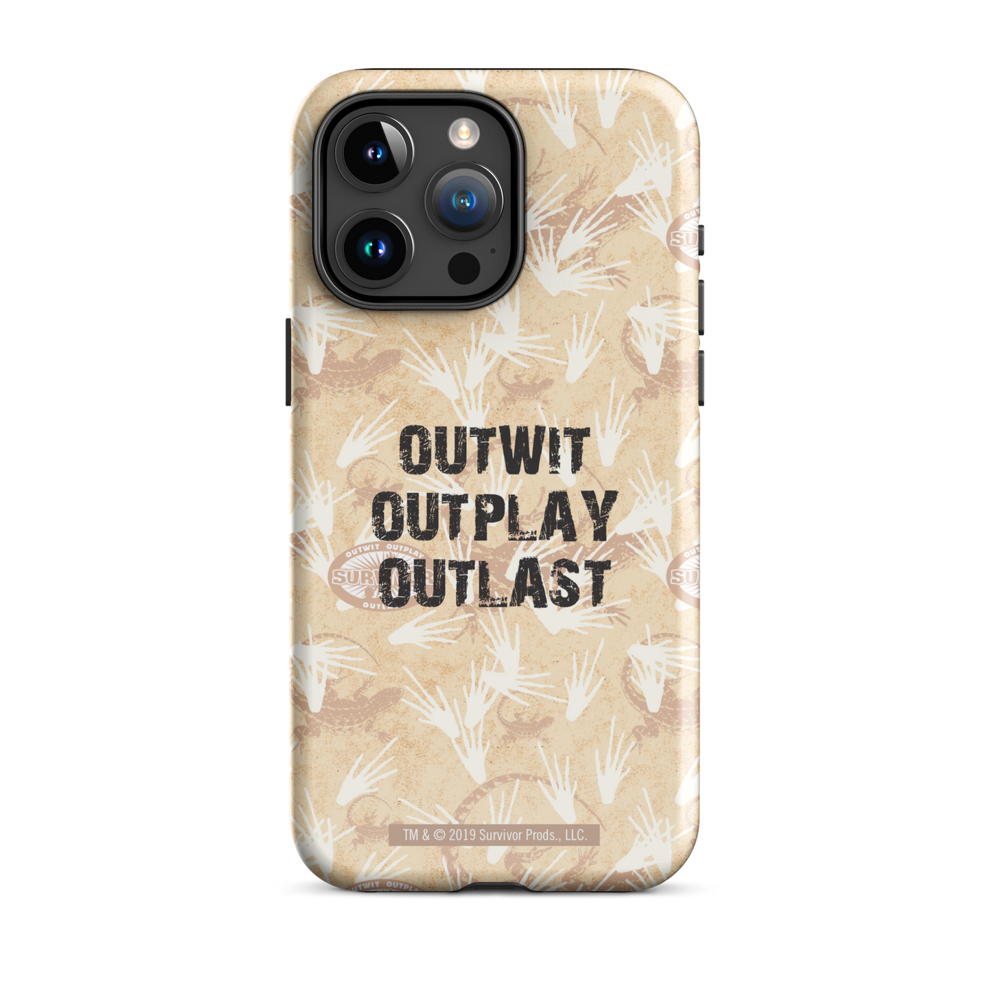 Survivor Outwit, Outplay, Outlast Tough Phone Case - iPhone - Paramount Shop