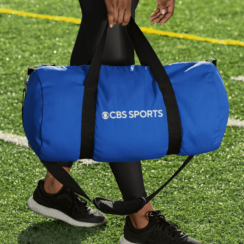 CBS Sports Logo Duffle Bag