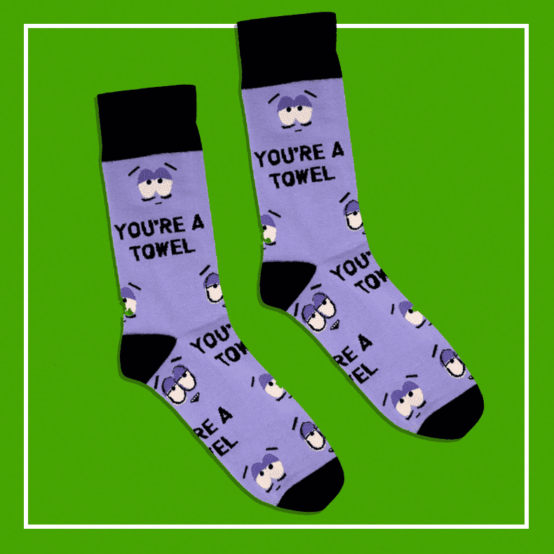 South Park Towelie Du bist ein Handtuch Socken