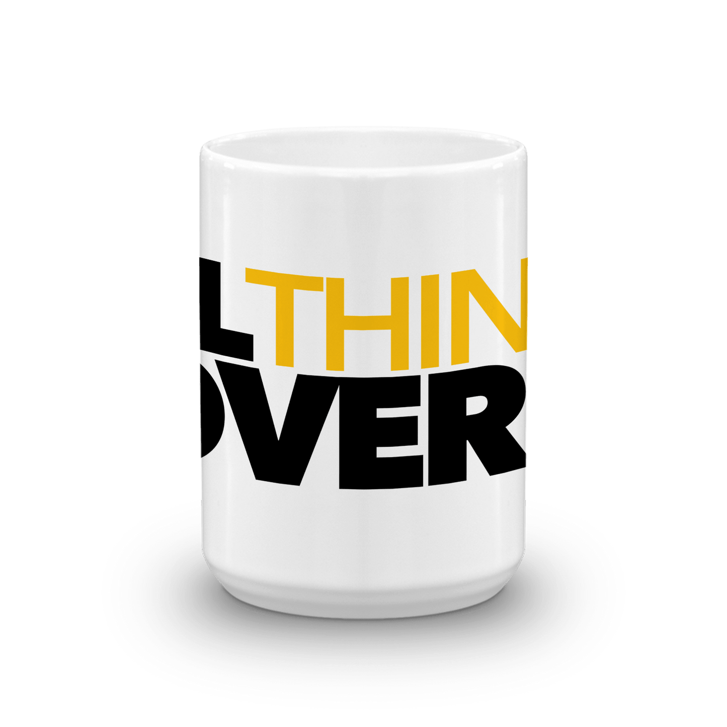 All Things Covered Podcast Logo White Mug - Paramount Shop