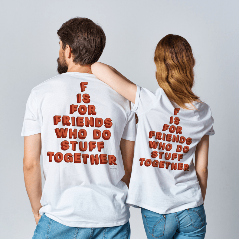 Spongebob SquarePants Do Stuff Together T-Shirt mit kurzen Ärmeln