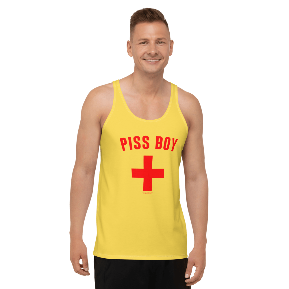 As Seen On Comedy Central Piss Boy Adult All - Over Print Tank Top - Paramount Shop