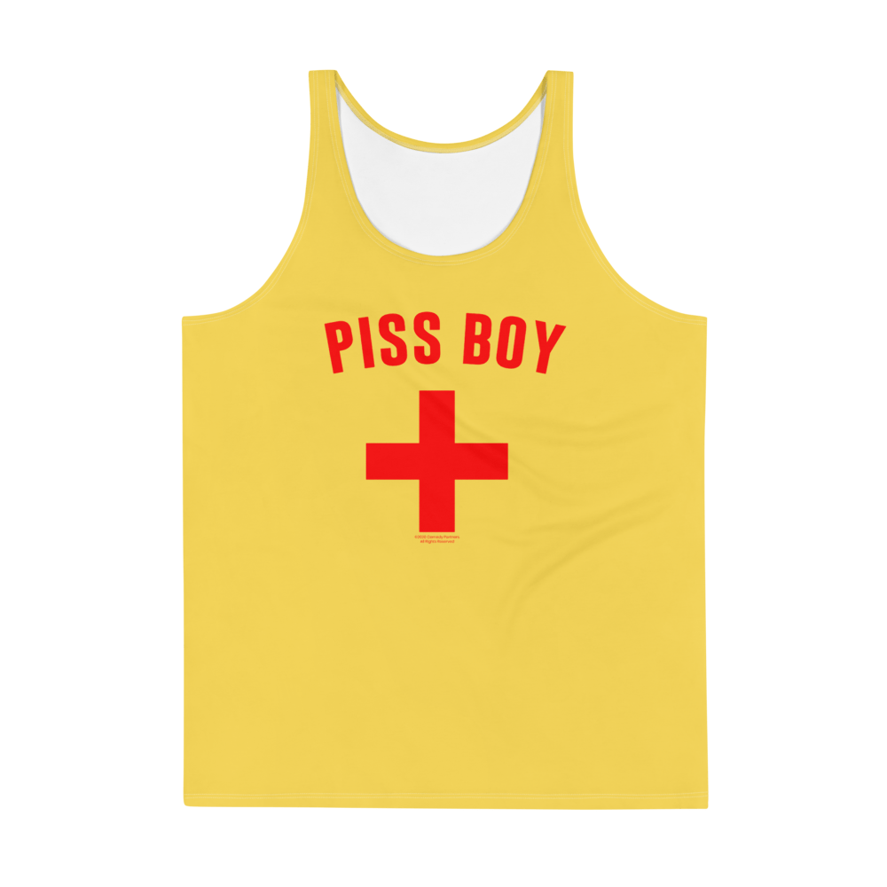 As Seen On Comedy Central Piss Boy Adult All - Over Print Tank Top - Paramount Shop