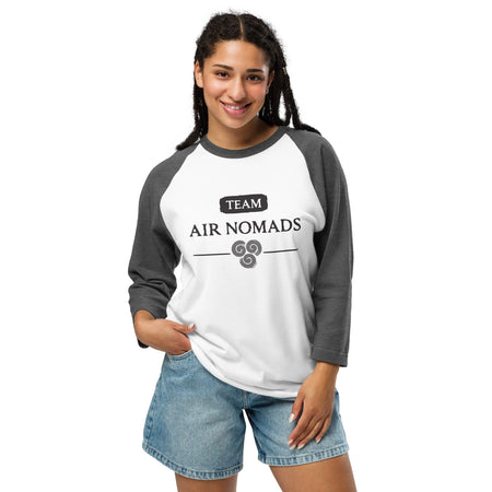 Avatar: The Last Airbender Team Air Nomad Unisex Raglan Shirt - Paramount Shop