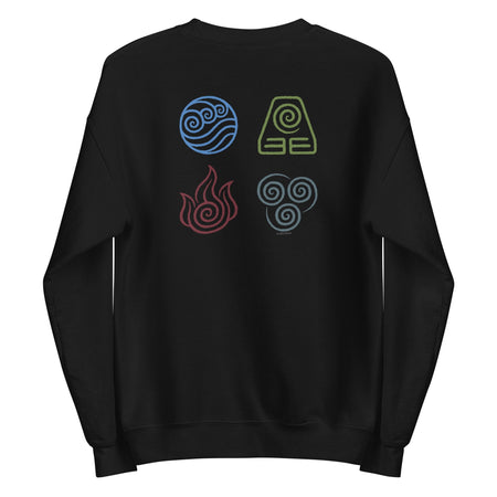 Avatar: The Last Airbender Tribe Symbol Crewneck - Paramount Shop