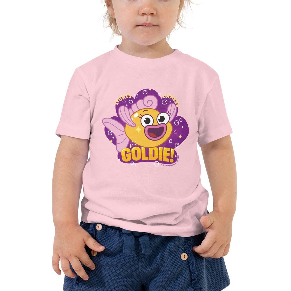 Baby Shark's Big Show Goldie Toddler Short Sleeve T - Shirt - Paramount Shop