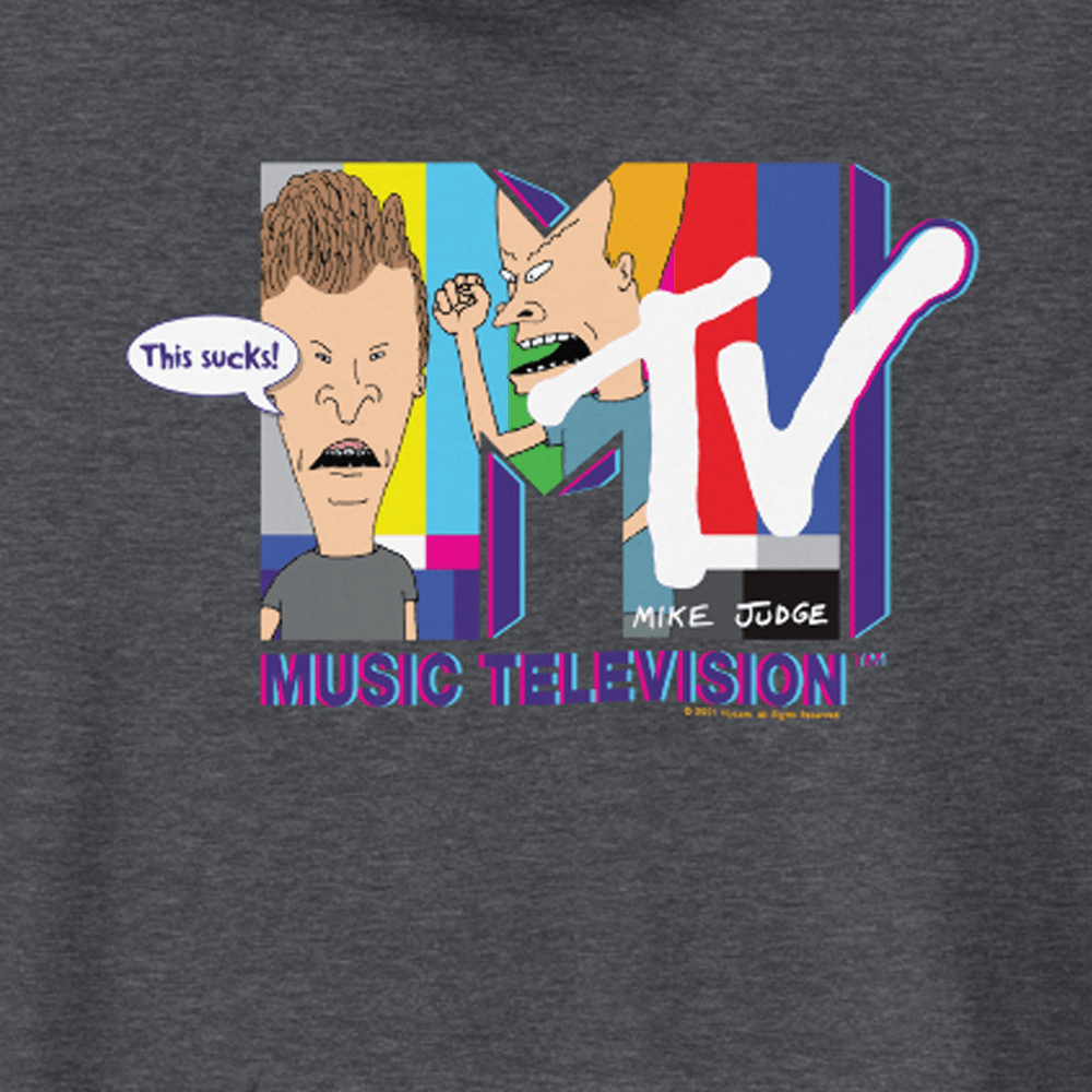 Beavis and Butt - Head MTV Logo Hooded Sweatshirt - Paramount Shop