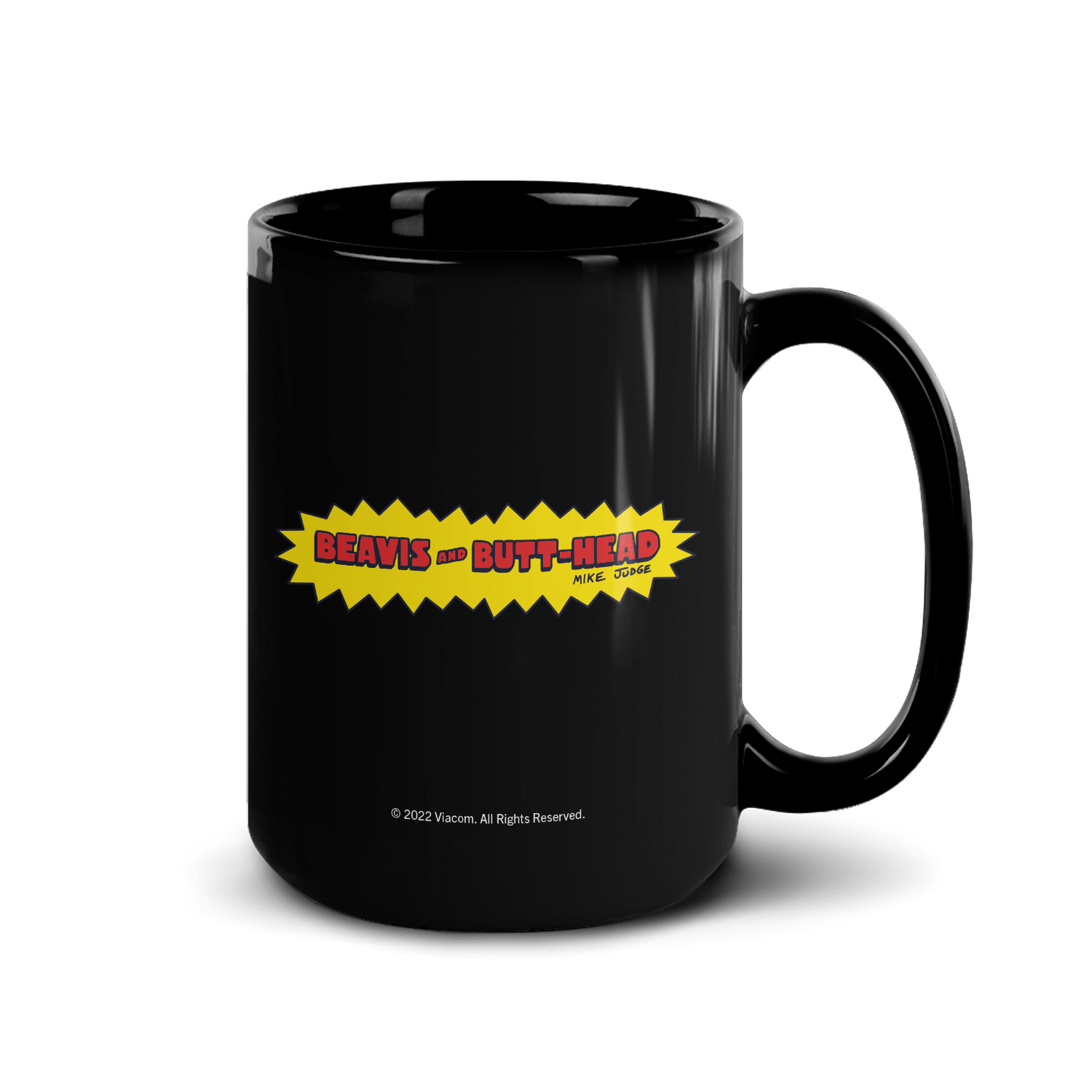 Beavis and Butt - Head Shut Up Black Mug - Paramount Shop