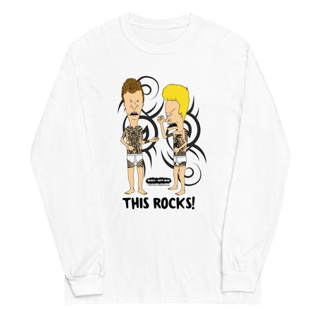 Beavis and Butt - Head This Rocks Unisex Long Sleeve Shirt - Paramount Shop