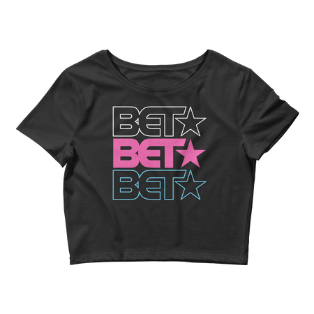 BET Repeat Women's Crop Top - Paramount Shop