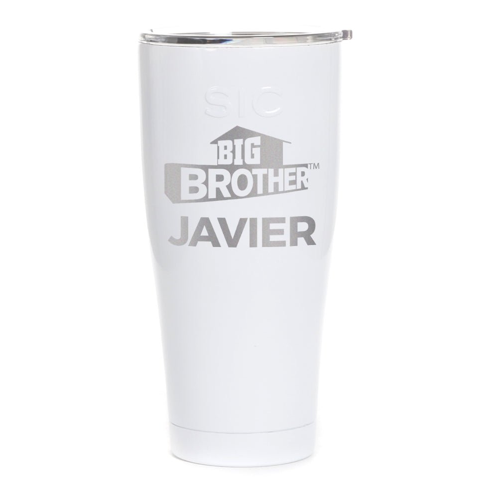 Big Brother Logo Personalized Laser Engraved SIC Tumbler - Paramount Shop