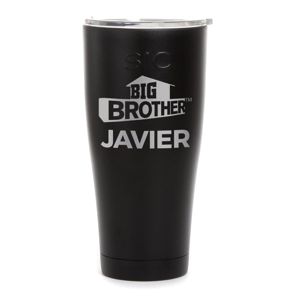 Big Brother Logo Personalized Laser Engraved SIC Tumbler - Paramount Shop