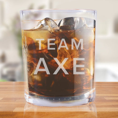 Billions Team Axe Rocks Glass - Paramount Shop